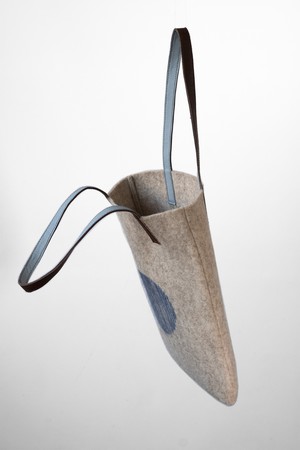 Artisan Mini Shopper Bag |  Blue Sky from Pepavana