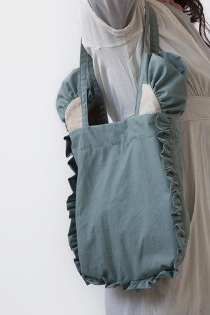 Ruffles Tote Bag in Art Deco style from Pepavana