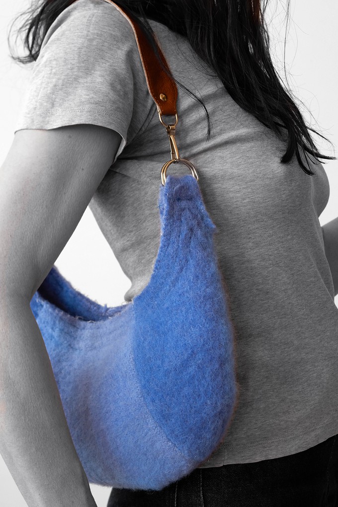 Kings Blue Blankie Shoulder Bag from Pepavana