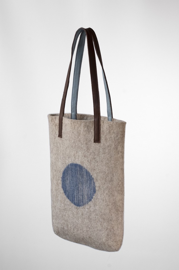 Artisan Mini Shopper Bag |  Blue Sky from Pepavana