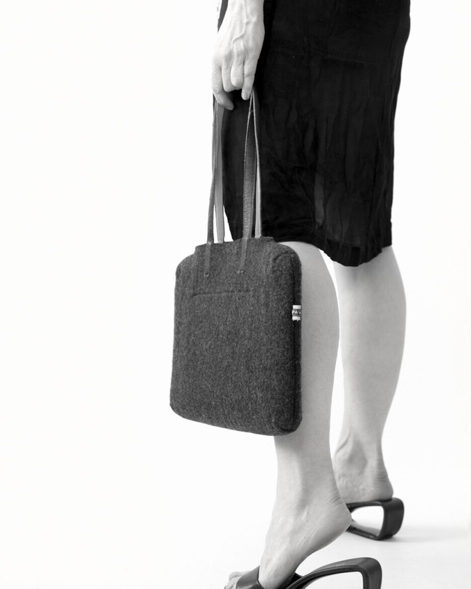 Shoulder bag Turtleneck | black mix or blond blend from Pepavana
