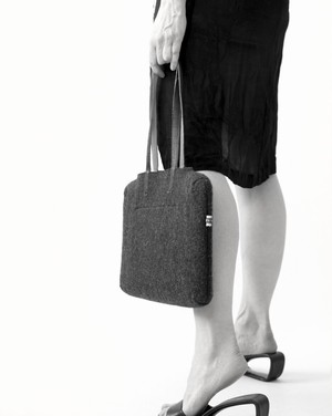 Shoulder bag Turtleneck | black mix or blond blend from Pepavana