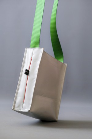 Open Block Cross Over Bag from Pepavana