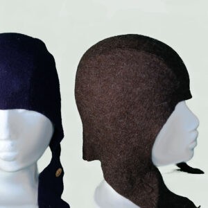 Superbalaclava for kids and grown-ups in thin wool felt from Pepavana