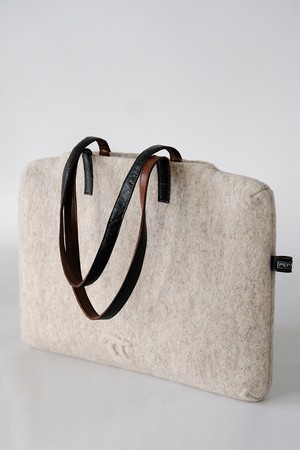 Shoulder bag Turtleneck | black mix or blond blend from Pepavana