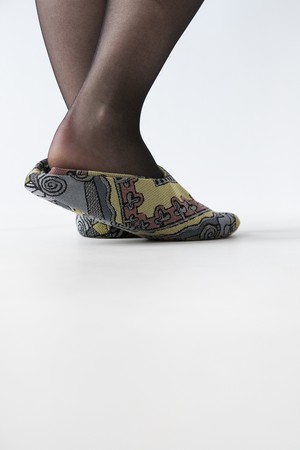 Moroccan-style carpet slippers Christie from Pepavana