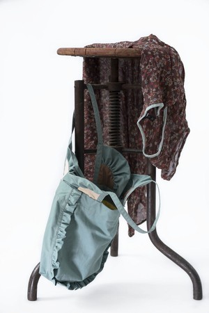 Ruffles Tote Bag in Art Deco style from Pepavana