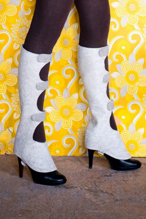 Monica | gaiters in Sixties Style from Pepavana