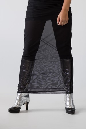 Silver Jane fake leather fashion gaiters from Pepavana