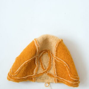 Art-Deco Hat | orange-brown colour from Pepavana