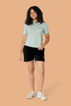 Embroidered P Shorts from Pitod