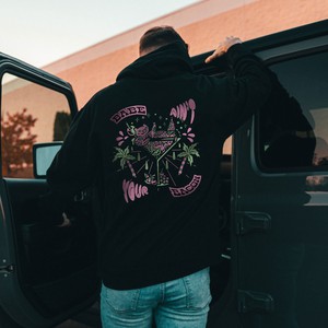 Babe Ain't Your Bacon - Black Organic Hoodie from Plant Faced Clothing