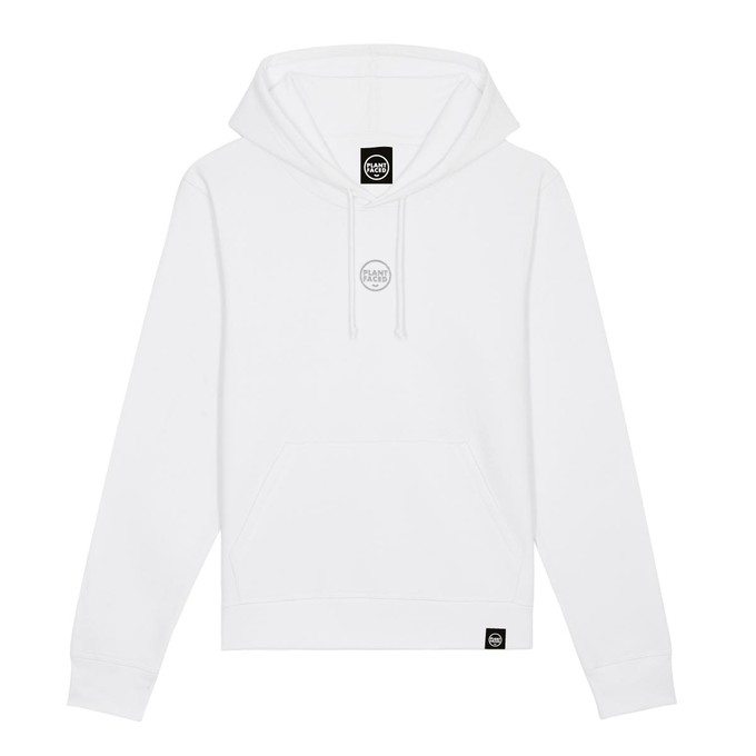 The Classics Hoodie - Embroidered Logo - Frost White - ORGANIC X RECYCLED from Plant Faced Clothing