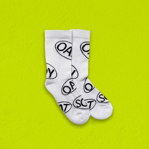 Mylk - ORGANIC Socks - White from Plant Faced Clothing