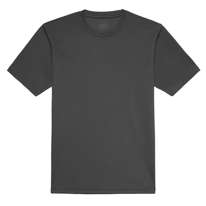 VGAINS Recycled Cool Training Tee Mens - Charcoal from Plant Faced Clothing