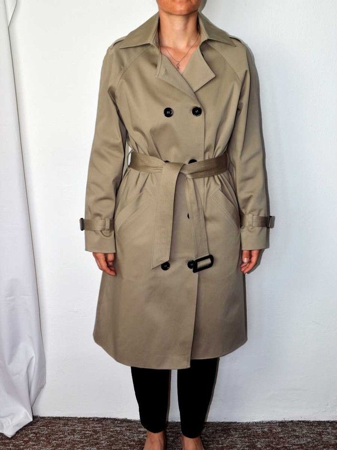 Classic Cotton Gabardine Trench Coat from Pret a Collection