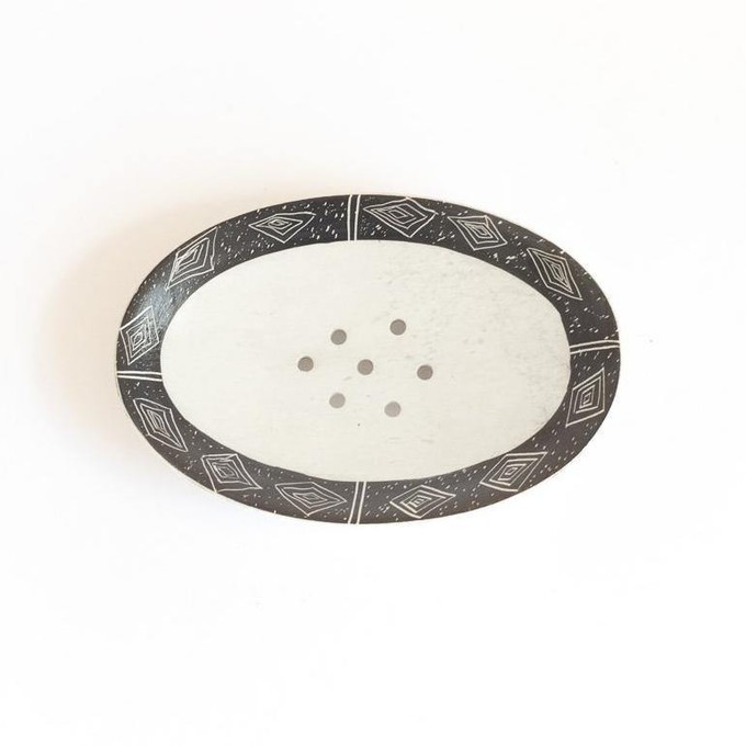 Lucy Big Soapstone Soap Dish from Project Três