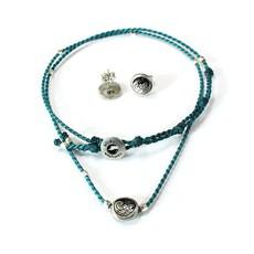 Necklace & Earrings Water - Pretty, Handmade and Fairtrade via Quetzal Artisan