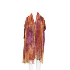 Shawl Coral Gold - Organic Bamboo - Fairtrade & Sustainable via Quetzal Artisan