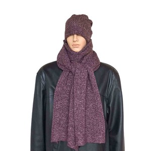 Scarf and Hat Mulberry - For Men - Fashionable, Soft & Warm from Quetzal Artisan