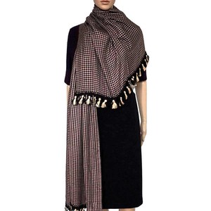Shawl Deep Purple - Oversized - Fashionable and Fairtrade from Quetzal Artisan