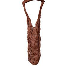 Net Bag Mahogany - Natural Dyes - Ecofriendly and Fairtrade via Quetzal Artisan