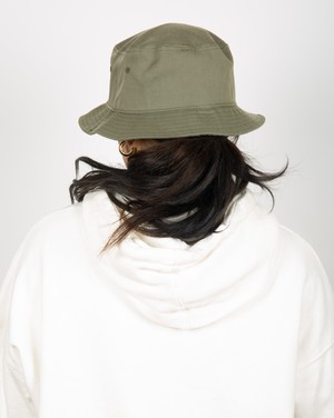 RECYCLED PLASTIC BUCKET HAT KHAKI from R4 Clothing