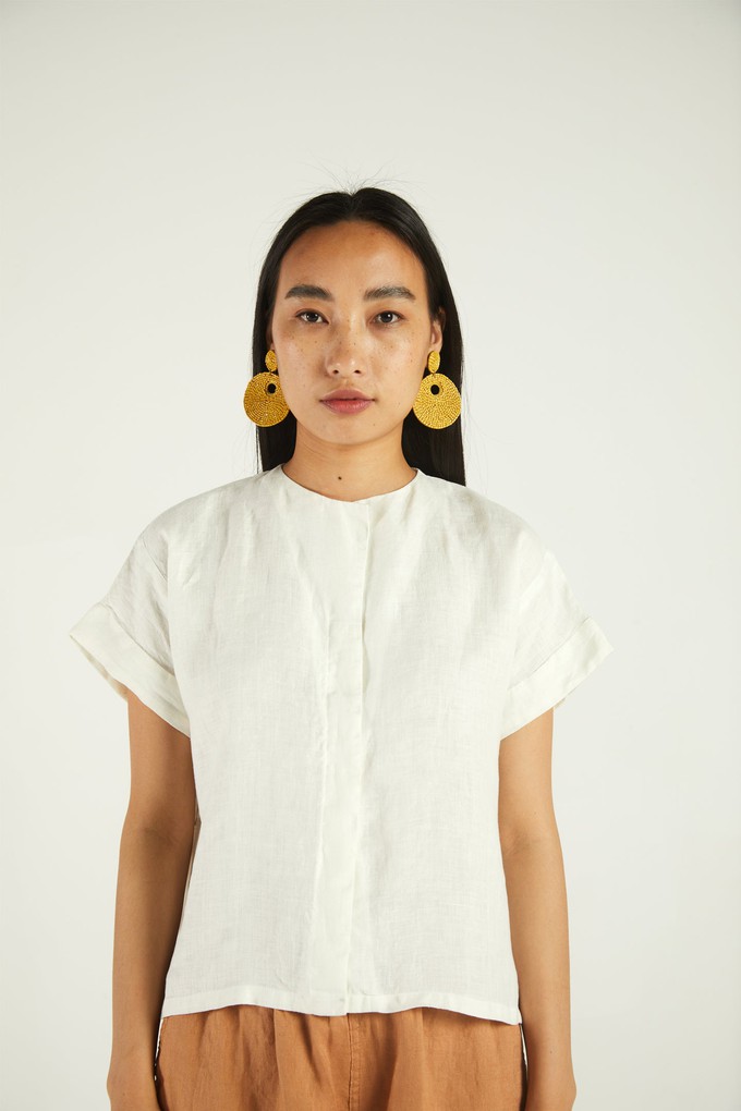 The Daydreams Shirt in Shell-Off-white from Reistor