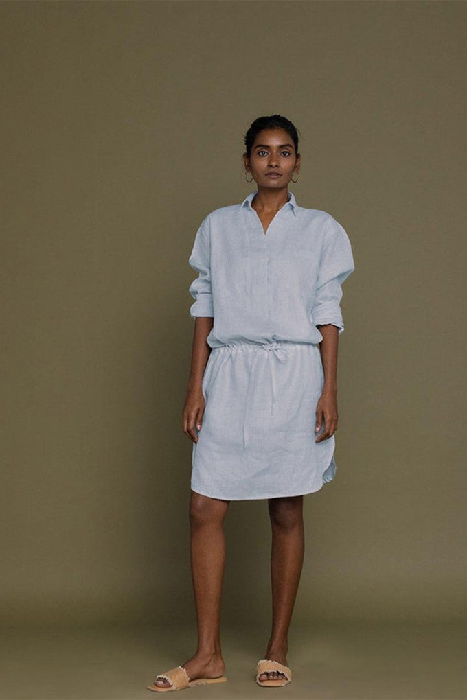 Meet me by the Cliff Dress in Blue from Reistor