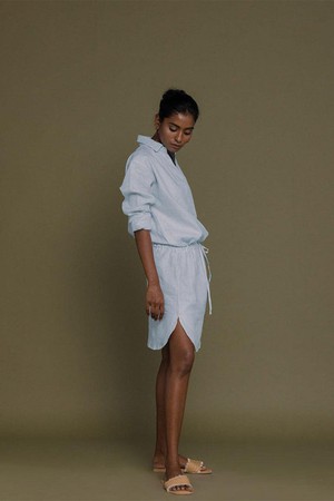 Meet me by the Cliff Dress in Blue from Reistor