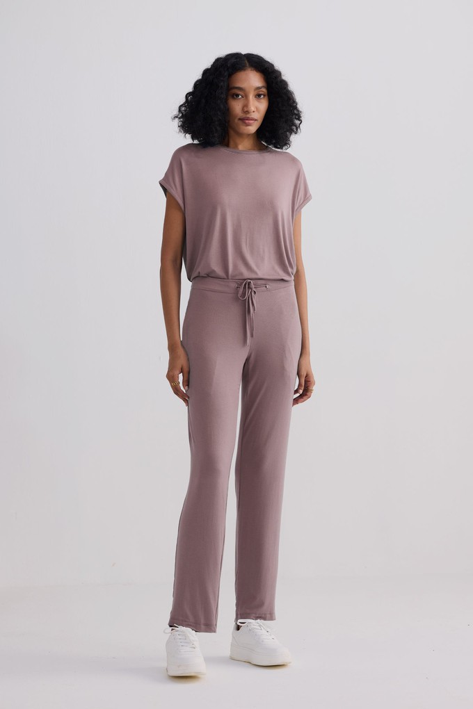 Wide Leg Pant in Dusty Rose from Reistor