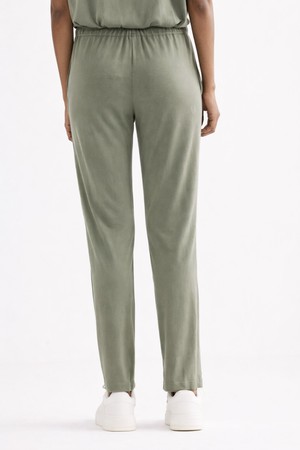 Wide Leg Pant in Olive from Reistor