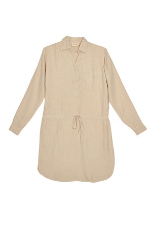 Meet me by the Cliff Dress in Neutral Beige from Reistor