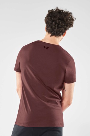 Yoga Tee Namaste – Marron from Renegade Guru