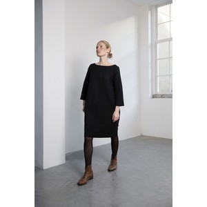 Philomene jurk | linnen - wol mix from Rianne de Witte
