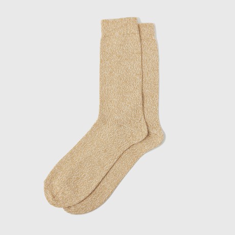 Organic Cotton Socks | Yellow Marl from ROVE