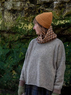 Unisex Cowl Scarf | Mustard from ROVE