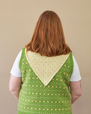 Pointelle Neckerchief | Buttermilk from ROVE
