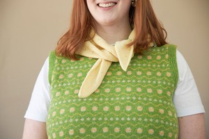 Pointelle Neckerchief | Buttermilk from ROVE