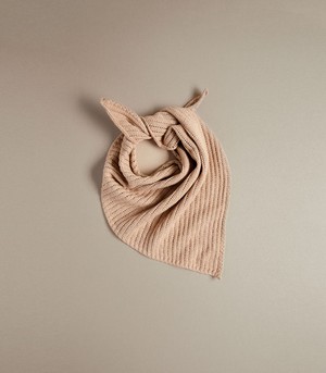 Cotton Blend Neckerchief | Sepia from ROVE