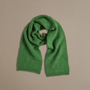 Garter Stitch Scarf | Fresh Green from ROVE