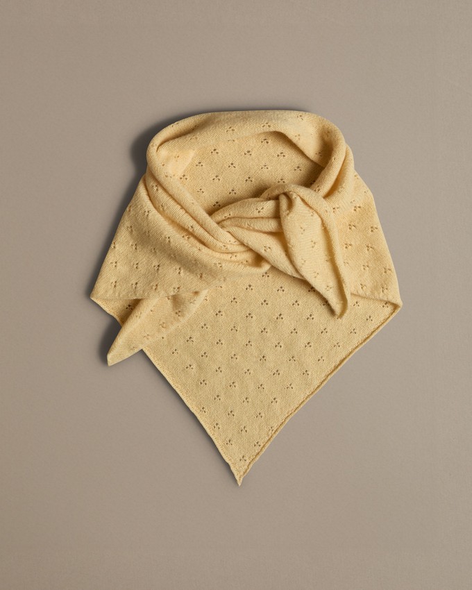 Pointelle Neckerchief | Buttermilk from ROVE