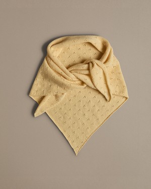 Pointelle Neckerchief | Buttermilk from ROVE