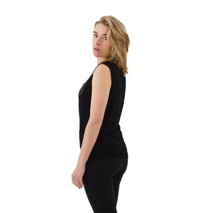 The Timeless Sleeveless – Schwarz from Royal Bamboo