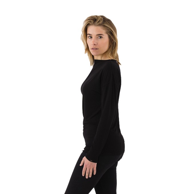 The Vintage Longsleeve – Zwart from Royal Bamboo