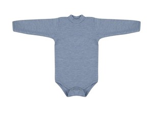 Hocosa Romper met boordje wol/zijde from Schaapskleren