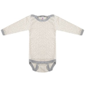 Engel Romper wol/zijde met print from Schaapskleren