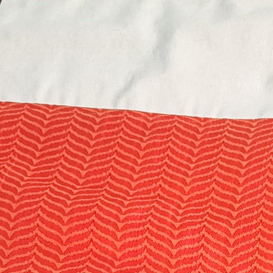 Half sari, half cotton tote bag, ethically handmade in India from Shakti.ism