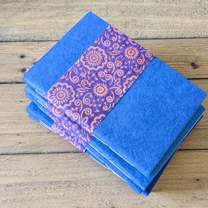 Eco friendly Lokta paper pocket notebook from Shakti.ism