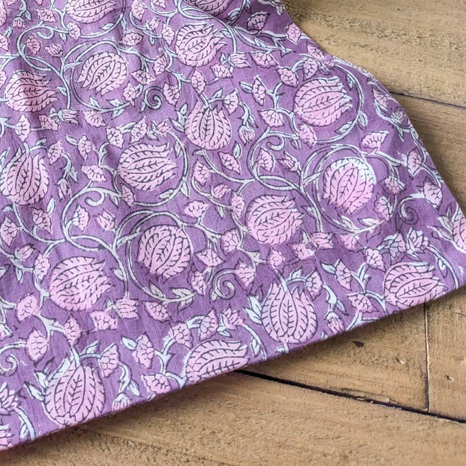 Block Printed Cotton Tote Bag: Ethically Handmade in India from Shakti.ism